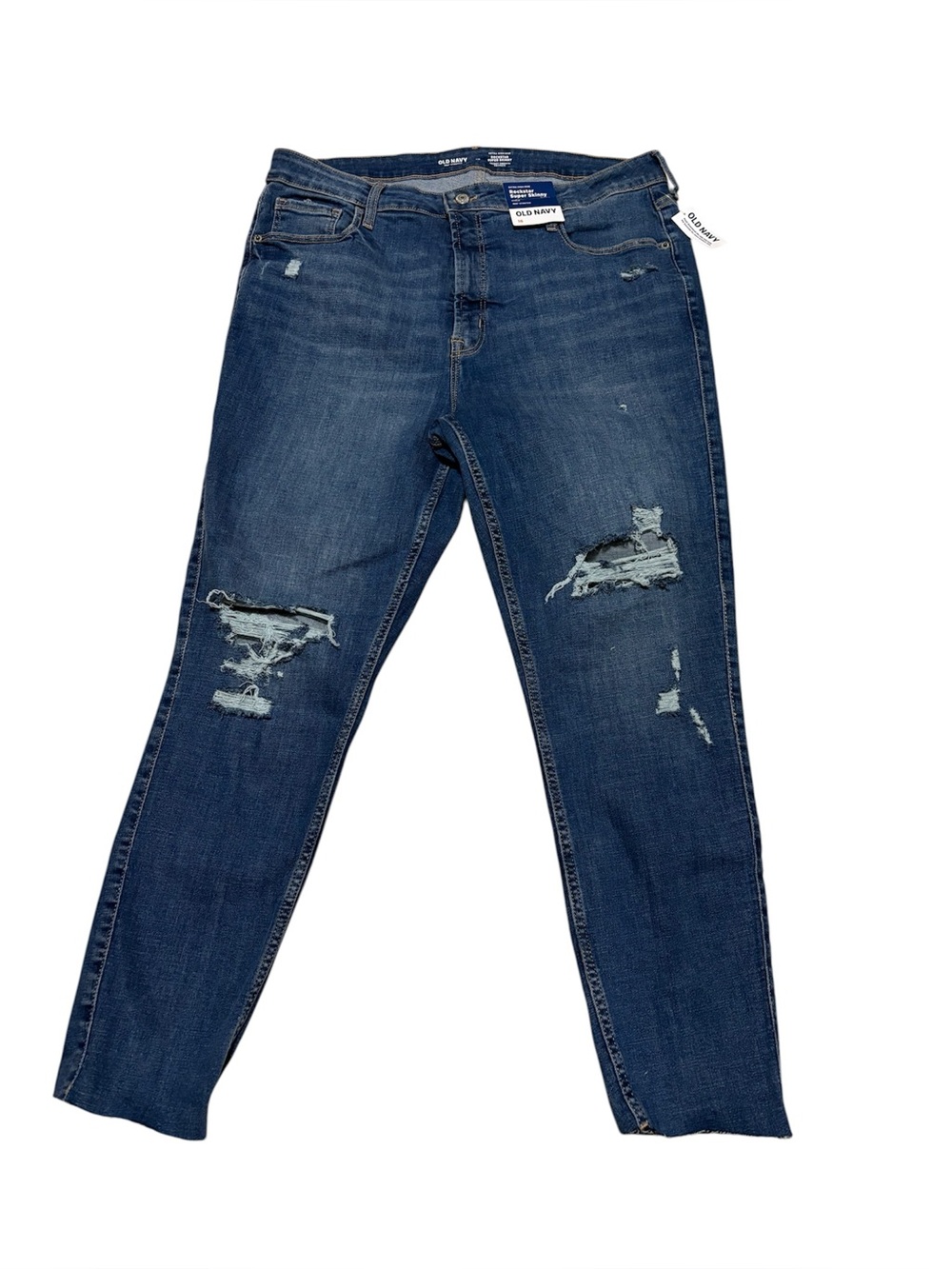 Old navy rockstar super skinny extra high rise size 16